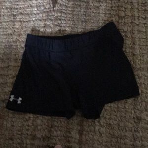 Black under armor tights. Medium size